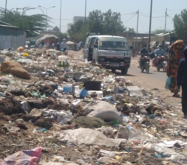 N’Djamena, une ville sale