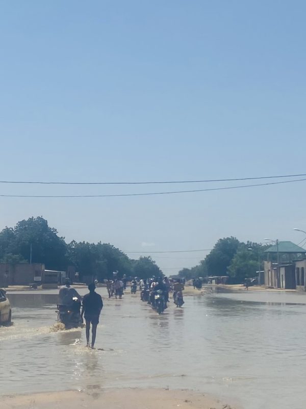 N’Djamena et ses routes déroutantes en saison des pluies