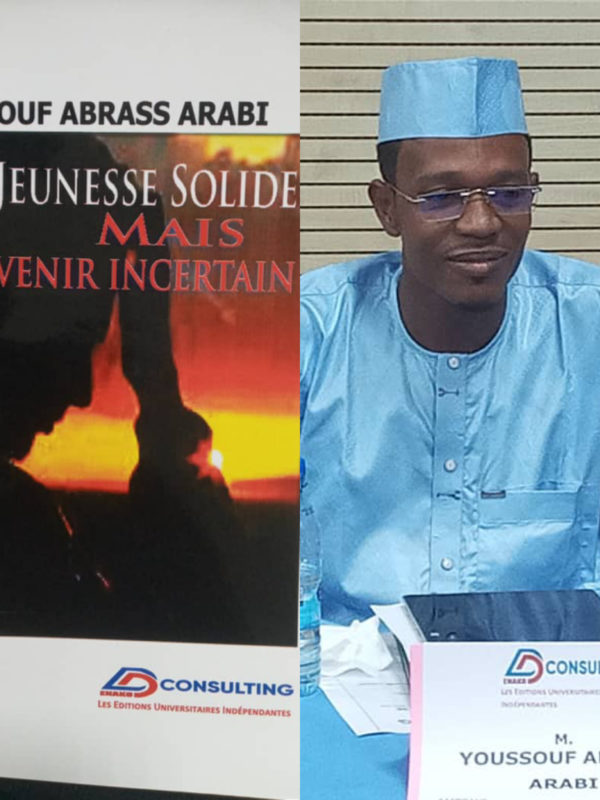 Dédicace du livre « Une jeunesse solide mais un avenir incertain », de Youssouf Abbras Arabi