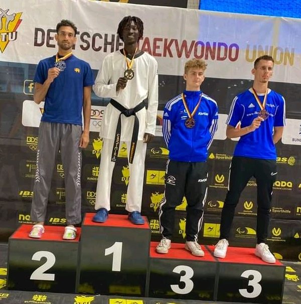 Bétel Casimir, médaillé d’or à la Coupe internationale de taekwondo