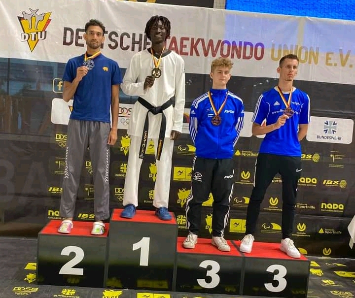 Bétel Casimir, médaillé d’or à la Coupe internationale de taekwondo 1