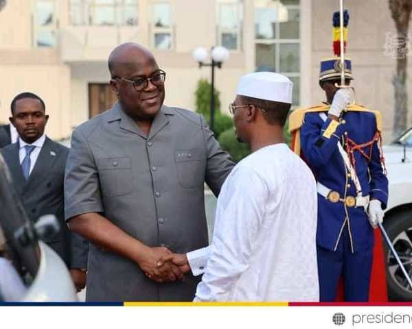 Félix Tshisekedi termine sa visite de travail au Tchad