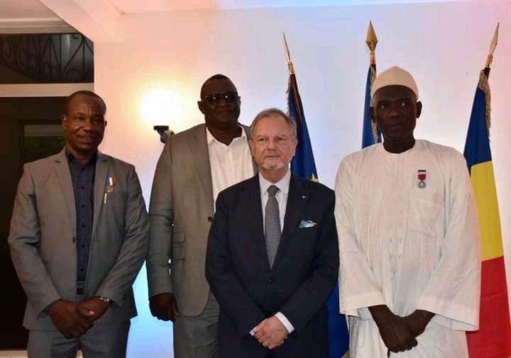 L’ambassade de France au Tchad honore ses employés 1