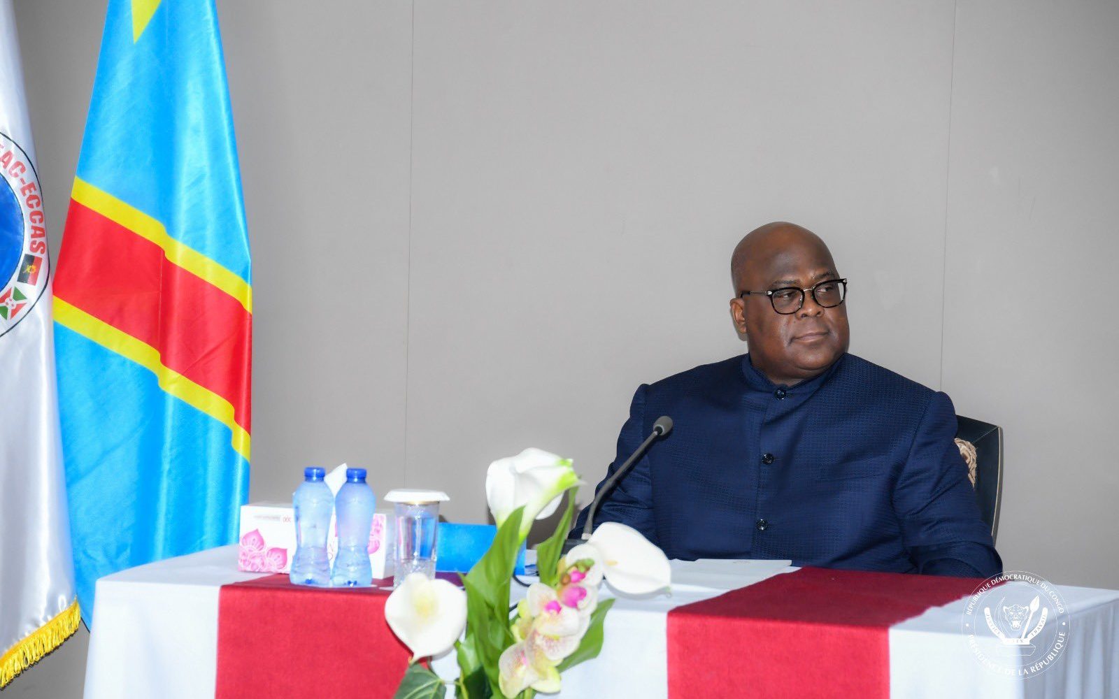 Le président Félix TSHISEKEDI en mission de facilitation au Tchad,  a achevé sa première journée de consultations 1