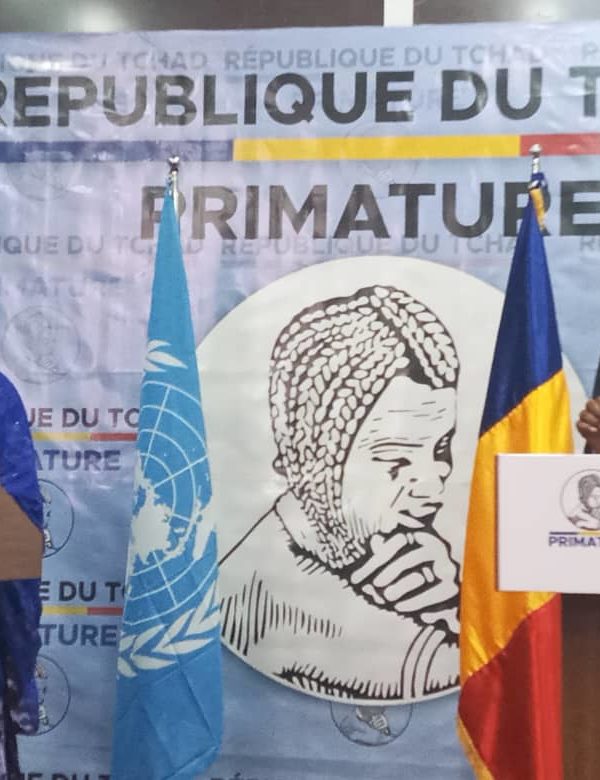 Amina Mohamed face aux journalistes après sa descente  dans les camps des réfugiés