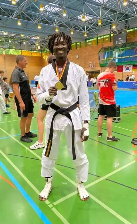 L'athlète Bétel Casimir a remporté une médaille d'or 1