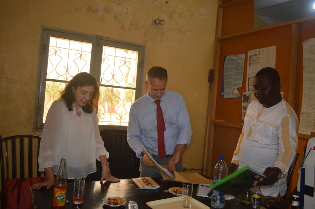 L’Hebdomadaire Le Pays a reçu la visite du  2ème Conseiller à l’Ambassade de France au Tchad 1