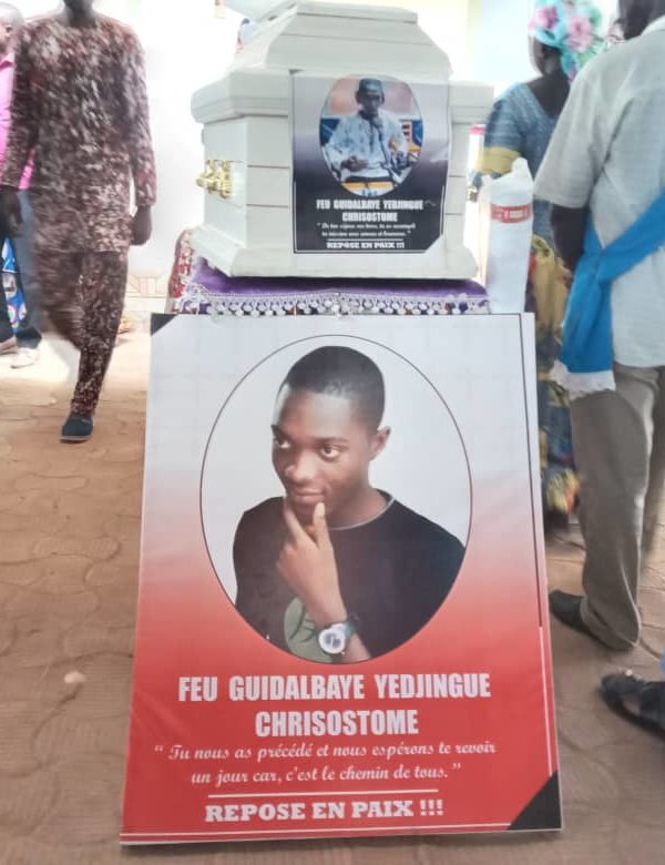 Adieu  Guidalbaye Yedingue Chrisostome