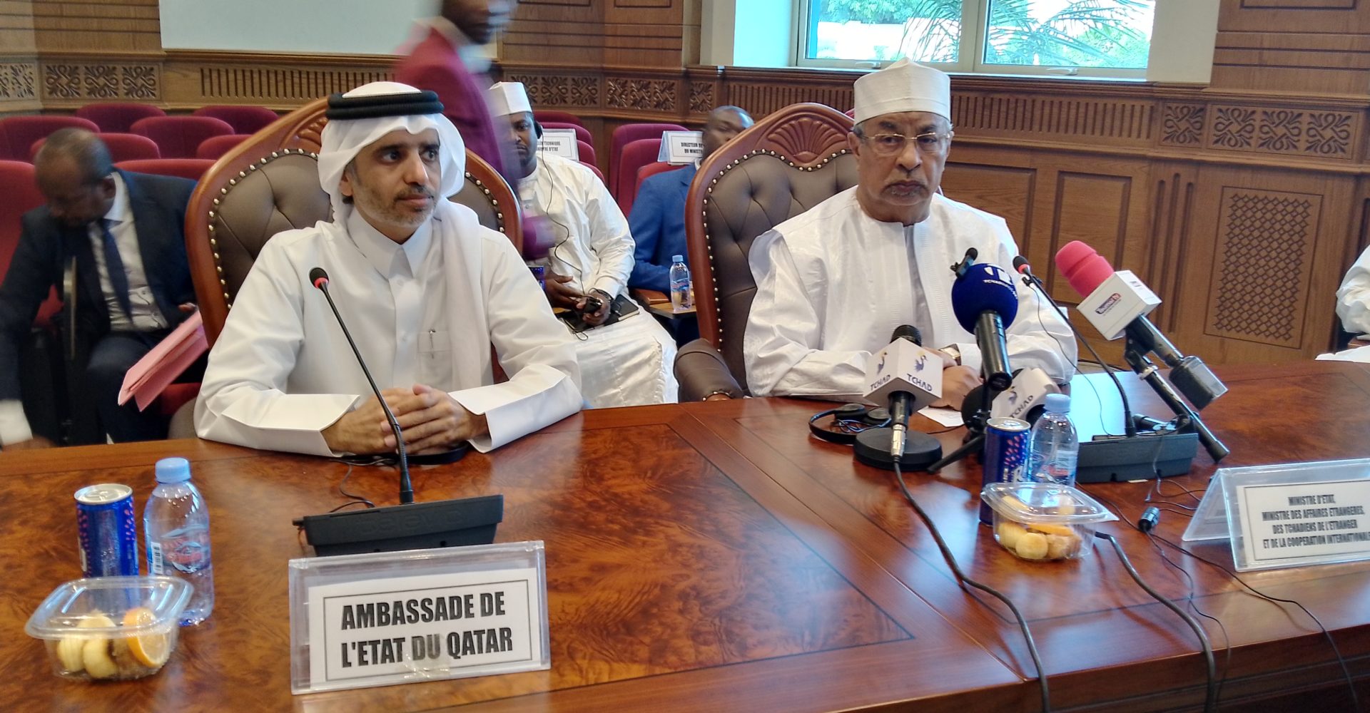 Coopération internationale: une délégation qatarie séjourne au  Tchad 1