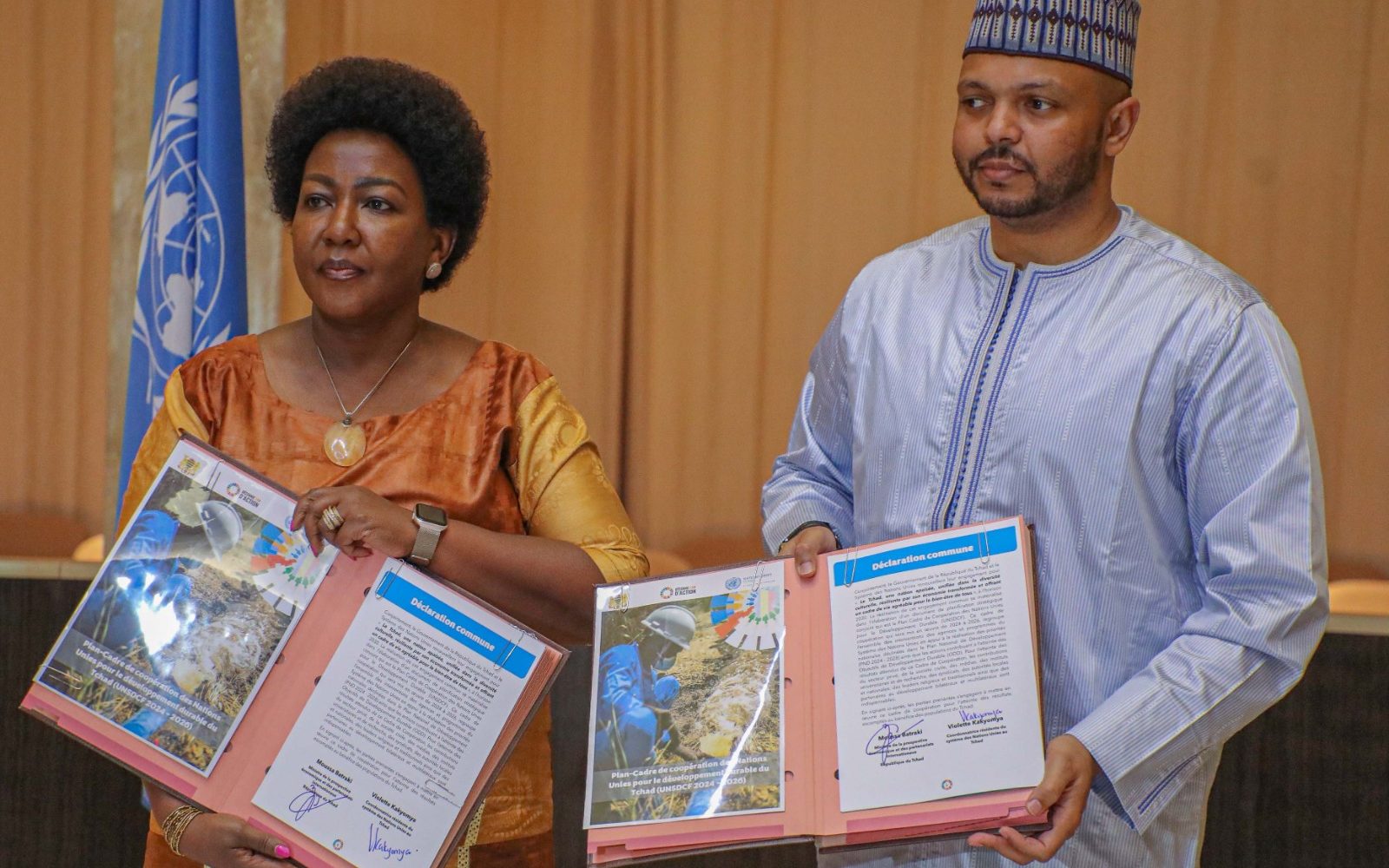 Tchad: Le gouvernement et le système des Nations-Unies  signent un nouveau plan cadre de coopération 1