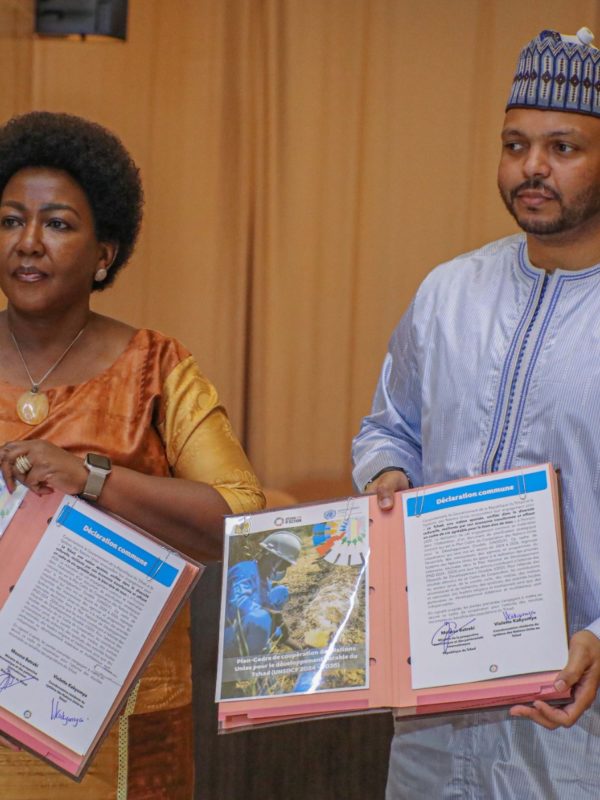 Tchad: Le gouvernement et le système des Nations-Unies  signent un nouveau plan cadre de coopération