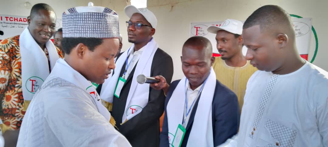 Le parti Tchad Uni installe les membres de son organisation de jeunes dénommée « jeunesse unie » 1