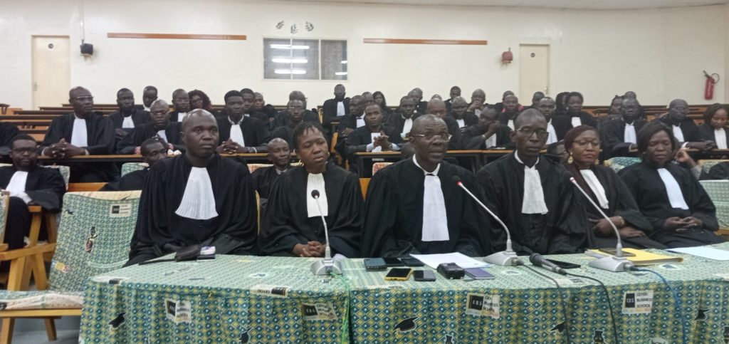 The Chadian Bar Association expresses its outrage at the prevailing situation – The Chadian Bar Association expresses its outrage at the prevailing situation –
