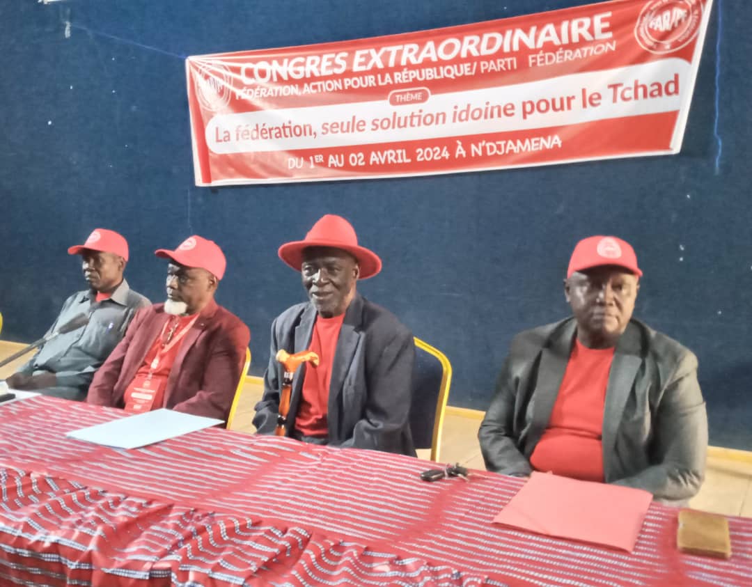 Tchad : La Far/Pf organise son congrès extraordinaire 1