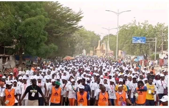 Tchad : une grande marche sportive a clos la 1ère édition du Fisma 1