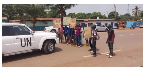 Centrafrique : les habitants de Bangui disent « Stop MINUSCA » 1
