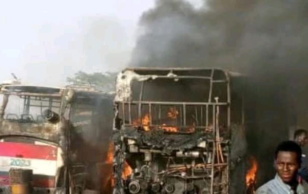  Une incendie ravage l’agence  voyage Abou Hamama