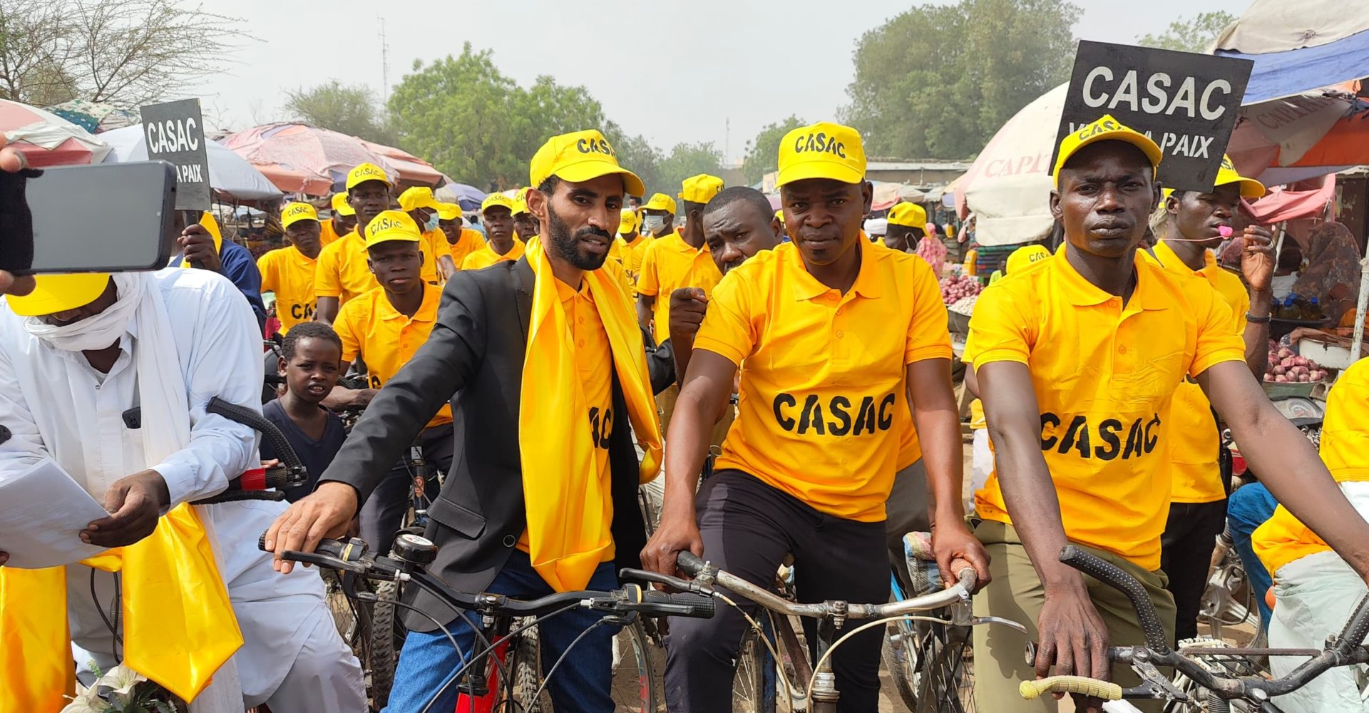 Présidentielle 2024: la Casac lance une campagne cycliste de proximité 1