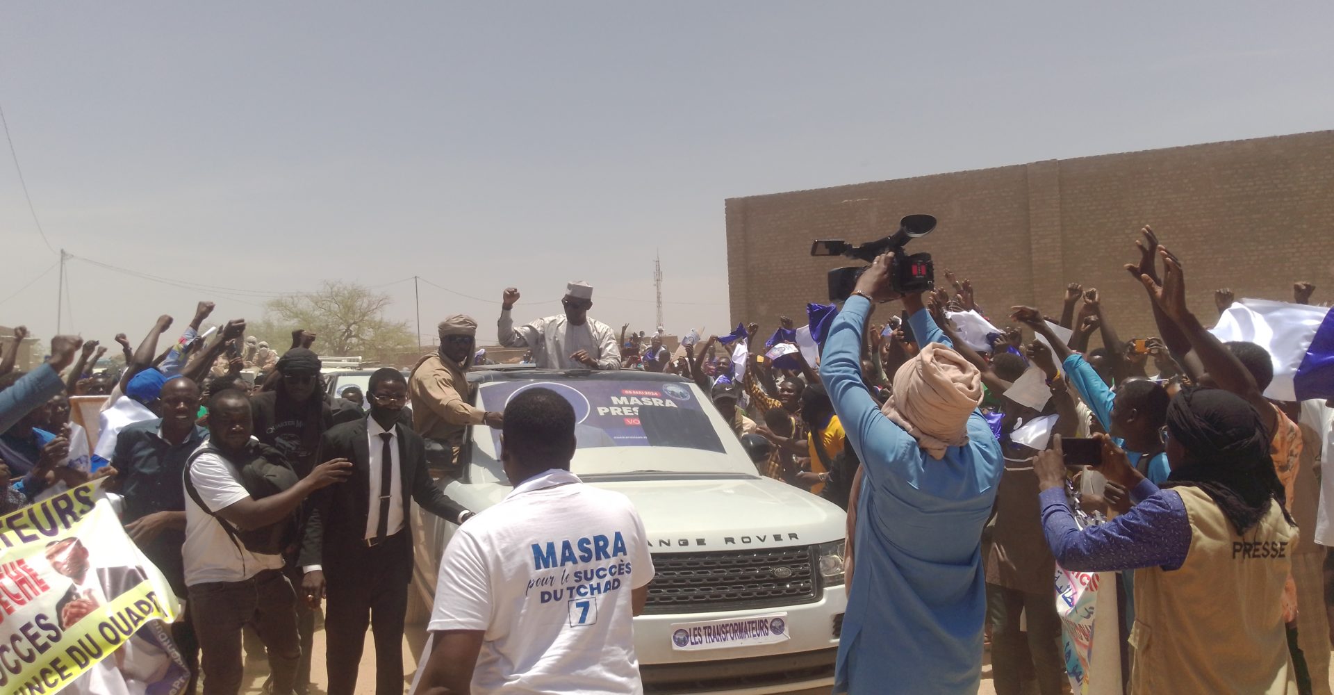 Dr Succès Masra en campagne dans le Ouaddaï 1