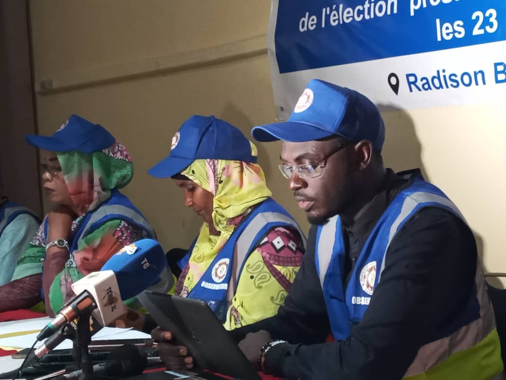 Présidentielle au Tchad: la Plate-forme « Le Tchad d’abord » présente son rapport d’observation 1
