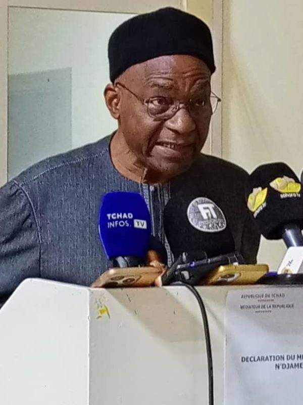 Présidentielle au Tchad: le médiateur de la république appelle les citoyens à « un vote responsable »