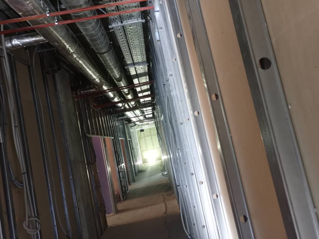 Un grand centre médico-chirurgical  en construction  à la base de l’armée française 1