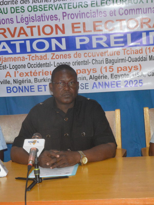 Tchad : le Csjefod présente son rapport sur les scrutins du 29 décembre 2024
