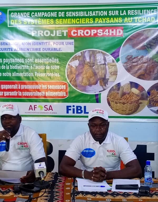 Tchad : la grande campagne de sensibilisation sur la résilience des systèmes semenciers paysans est lancée