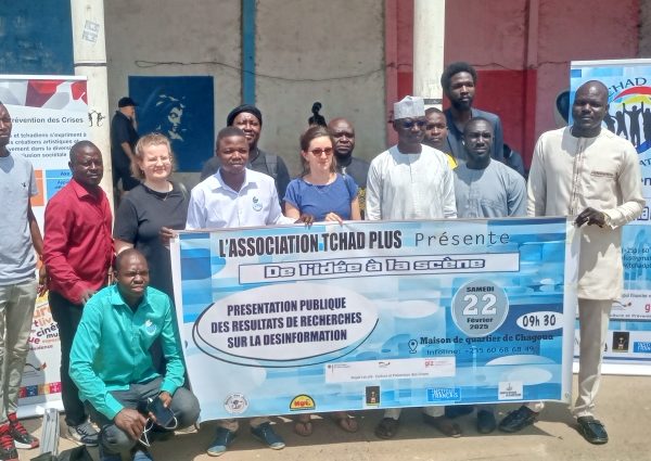 L’association “Tchad Plus” restitut les résultats de recherches de son projet « De l’idée à la scène »