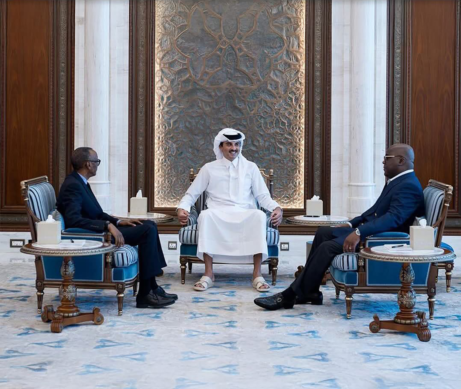 RDC-Rwanda : Tshisekedi et Kagame se rencontrent au Qatar pour apaiser ...