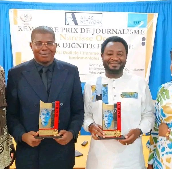 Prix Narcisse Ordjé pour la dignité humaine: deux journalistes récompensés