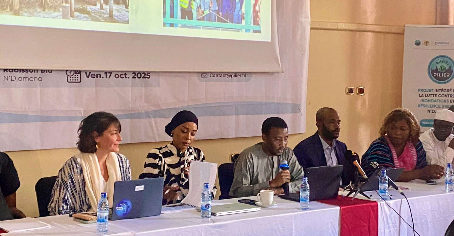 Projet PILIER : un « Café Médias » pour améliorer la communication sur la résilience urbaine à N'Djamena 1