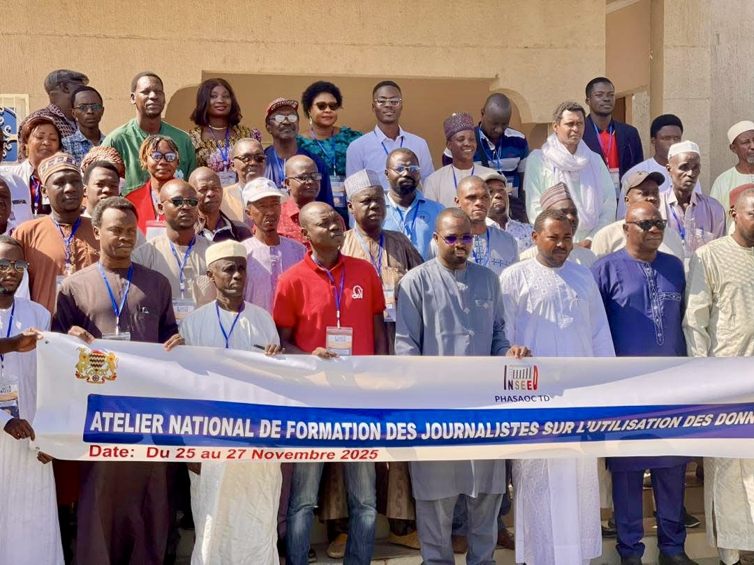 Tchad : L'INSEED forme des journalistes aux techniques d'analyse et de diffusion des données statistiques 1