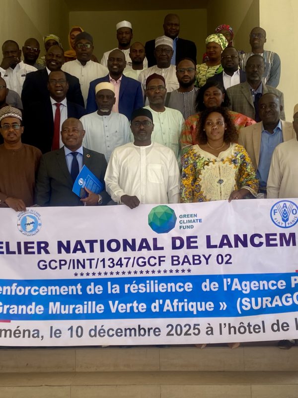 Grande Muraille Verte : Lancement du projet régional SURAGGWA à N’Djamena