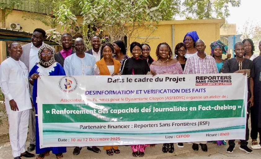 Média : L’ASFEDYC forme 25 journalistes au fact-checking pour contrer la désinformation 1 Média : L’ASFEDYC forme 25 journalistes au fact-checking pour contrer la désinformation 1