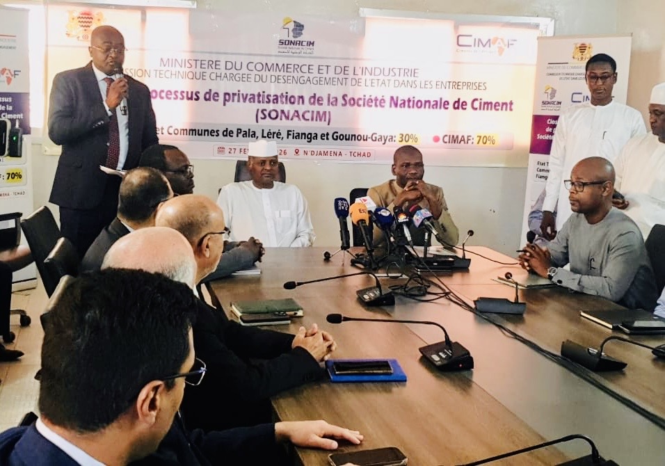 Industrie : Le Tchad cède la SONACIM au groupe  marocain CIMAF pour 36,5 milliards de FCFA 1