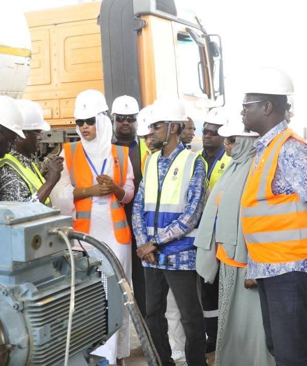 La Direction de la Société des Hydrocarbures du Tchad visite les installations de la Société Tchadienne des Dépôts Pétroliers