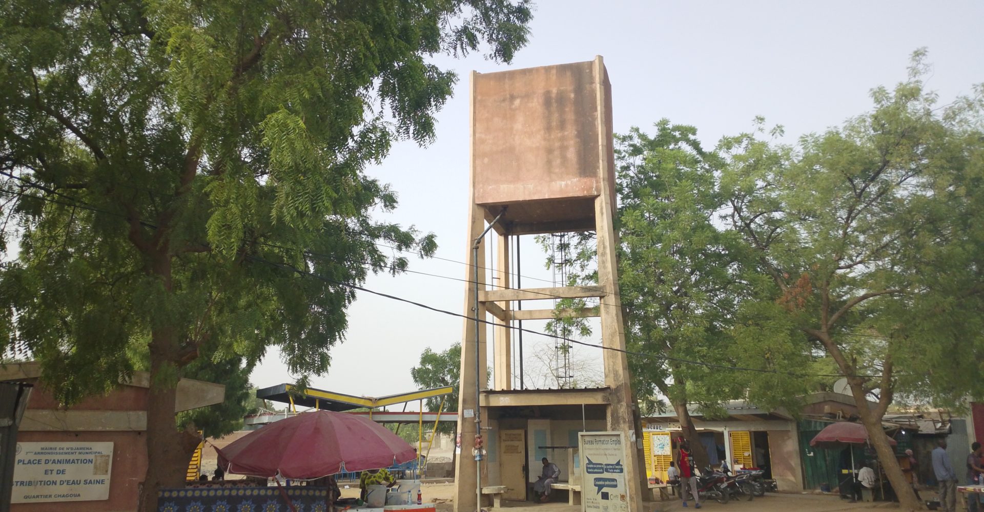 L’eau ne coule plus du chateau d’eau de Chagoua, les habitants sont indignés 1 L’eau ne coule plus du chateau d’eau de Chagoua, les habitants sont indignés 1
