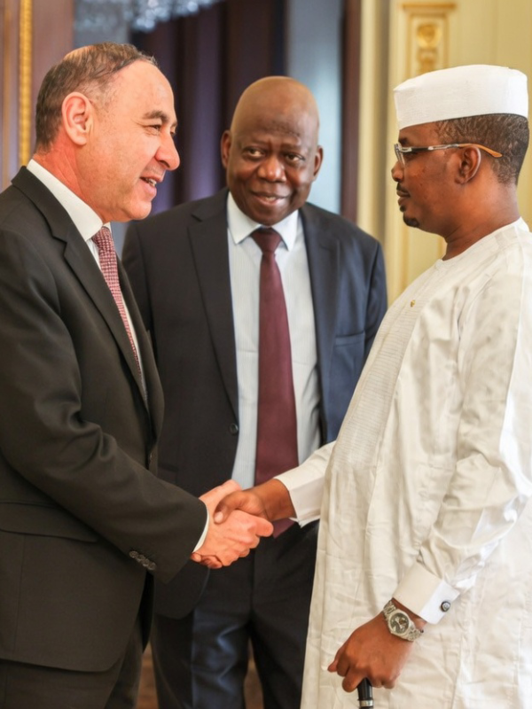 Tchad-Libye : Le Président Mahamat Idriss Deby Itno reçoit le chef de la diplomatie libyenne