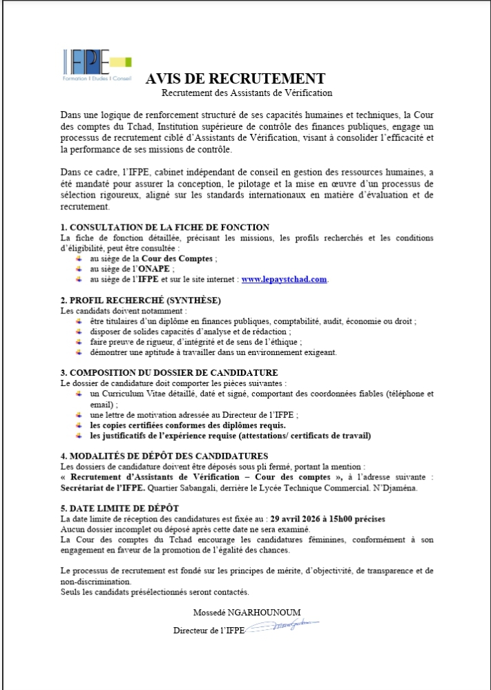 FICHE DE POSTE-TYPE 1