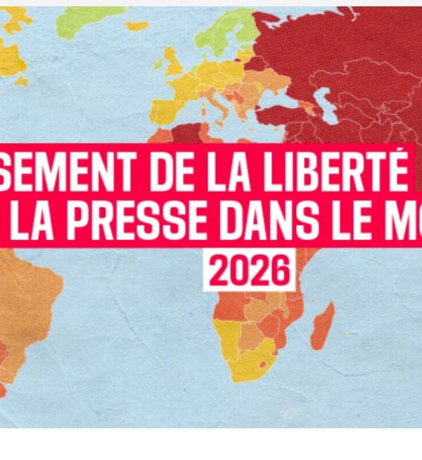 Classement mondial RSF 2026 : le Tchad 93e sur 180 pays