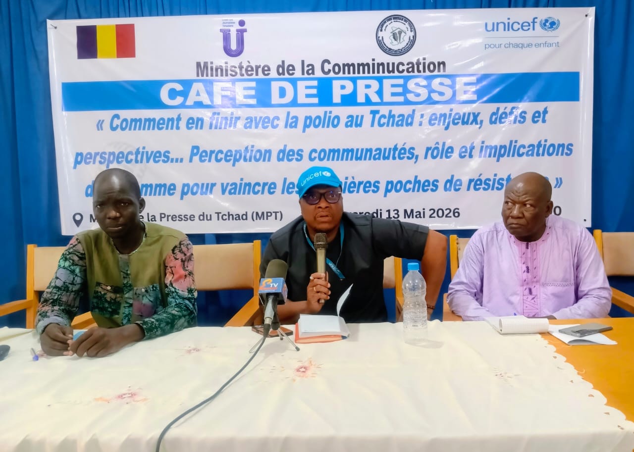 Unicef Tchad présente la situation de la vaccination et la lutte contre la poliomyélite 1 Unicef polio