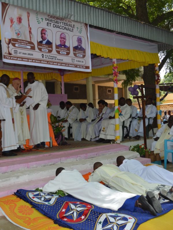 Religion : un nouveau prêtre et deux diacres ordonnés à Sarh