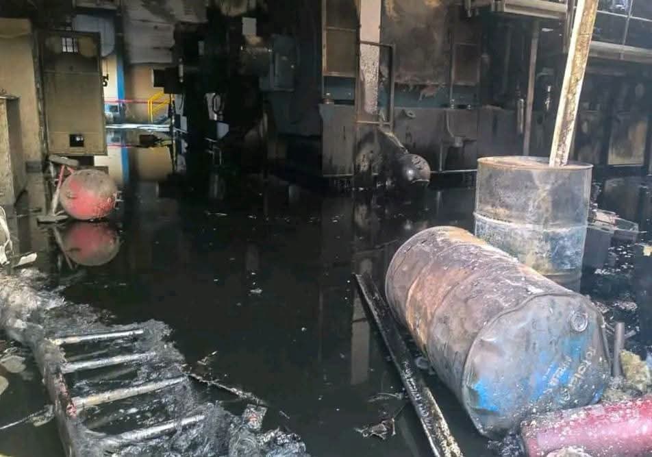 La centrale électrique de farcha 1 a été ravagé partiellement par un incendie 1 La centrale électrique de farcha 1 a été ravagé partiellement par un incendie 1