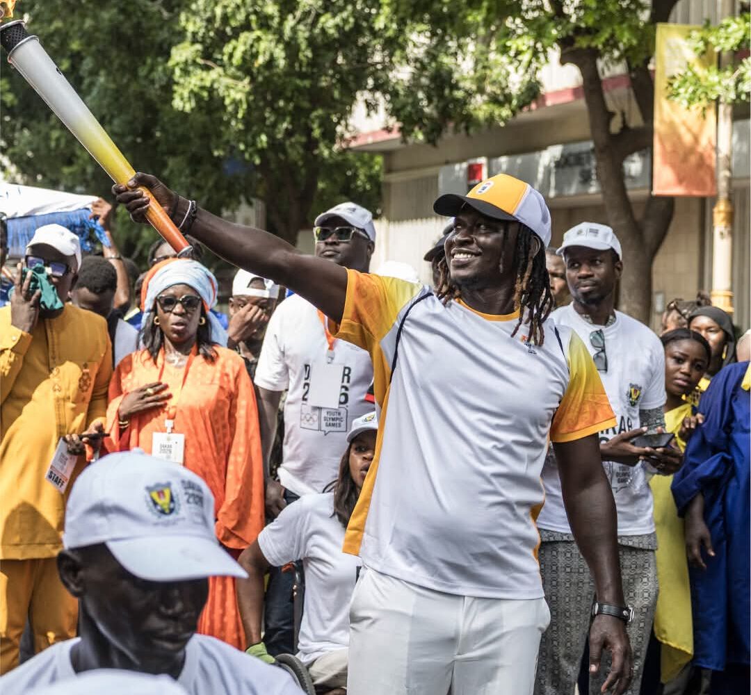 ‎Sénégal : la flamme olympique de la Jeunesse entame sa tournée nationale 1