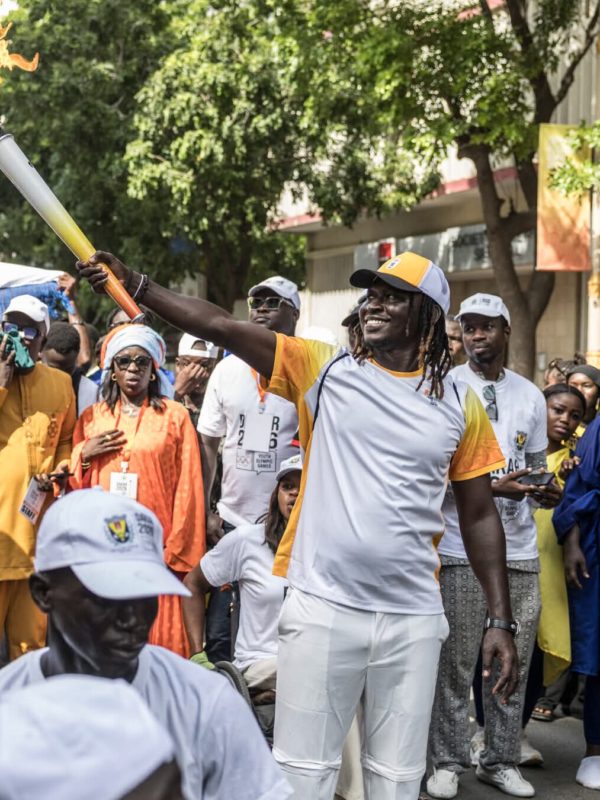 ‎Sénégal : la flamme olympique de la Jeunesse entame sa tournée nationale