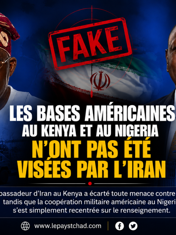 Partiellement faux : Les bases américaines au Kenya et au Nigeria n’ont pas été visé par l&rsquo;Iran